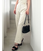 センタープレステーパードパンツ【セットアップ着用可能】