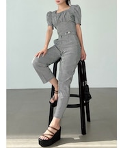 センタープレステーパードパンツ【セットアップ着用可能】