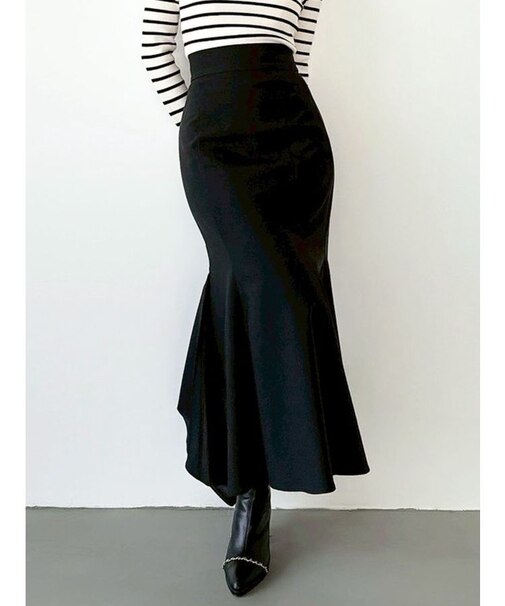 プリーツマーメイドスカート