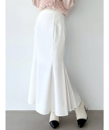 プリーツマーメイドスカート