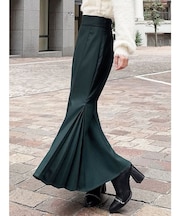 プリーツマーメイドスカート