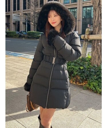 【追加生産分】フード付ダウンコート