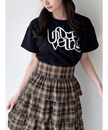 スタッズロゴTシャツ
