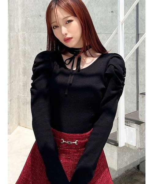 トップス PD MOUSSY | WAVY OFF SHOULDER トップス (Tシャツ・カットソー
