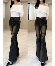 ニーズタックデニムパンツ