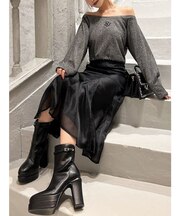 ランダムフレアマーメイドスカート