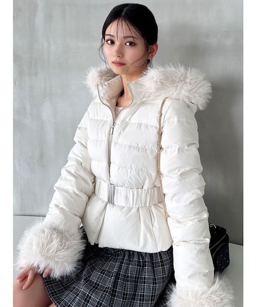 【タグ付き未使用品】 ホワイトダウンスカート THE NORTH FACE（ザ ノースフェイス） ノースフェイス レディース