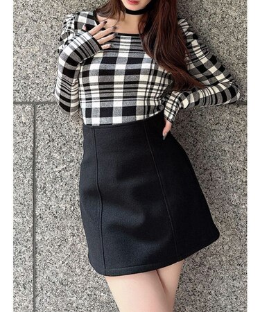 台形ミニスカート