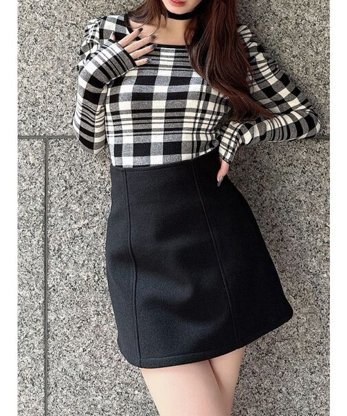 台形ミニスカート