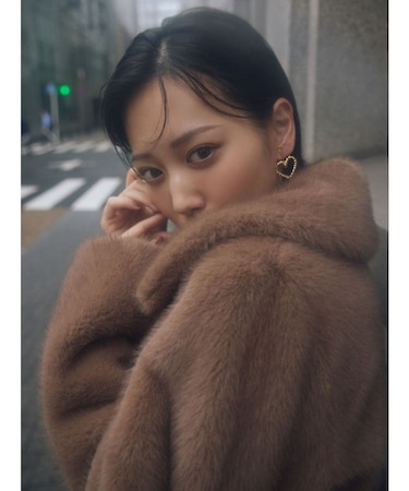 フェイクファーダッフルブルゾン