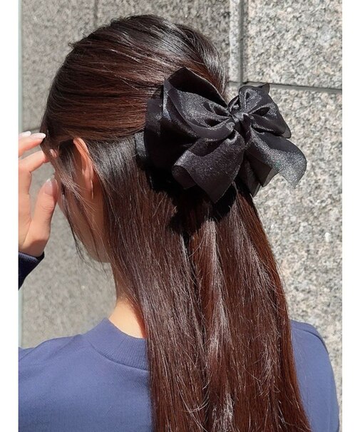 ビックシアーリボンバレッタ