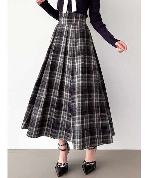 【WEB限定】ハイウエストコルセットスカート