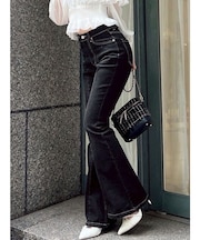 スタイルメイクフレアデニムパンツ