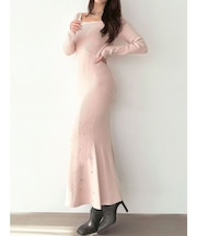 ヘムルミナスマーメイドニットワンピース