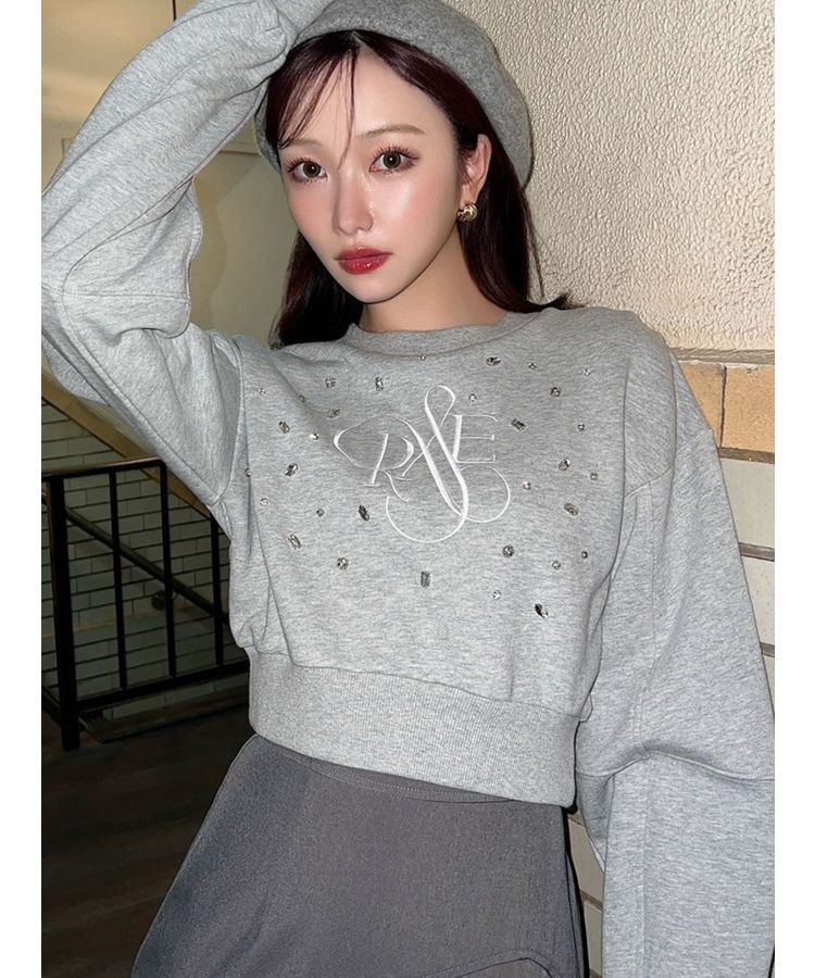 ニュアンスロゴスウェットプルオーバー