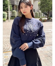 ニュアンスロゴスウェットプルオーバー