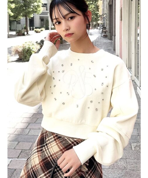 ニュアンスロゴスウェットプルオーバー