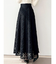 ジャガードフレアスカート