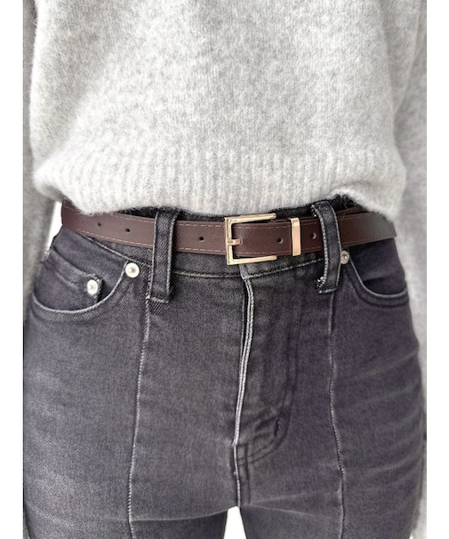 シンプルスリムベルト