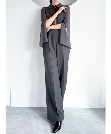 シアースリーブコンビネゾン