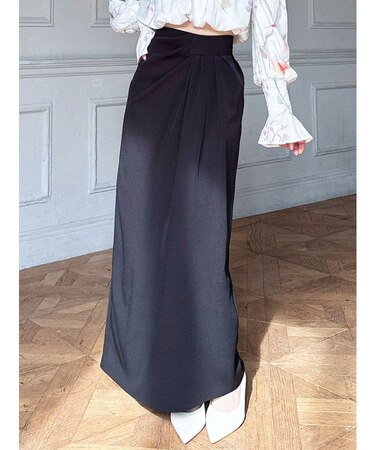 ドレープデザインペンシルスカート