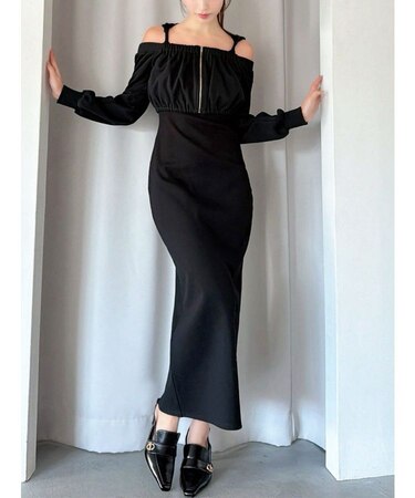 アンサンブルフーディワンピース