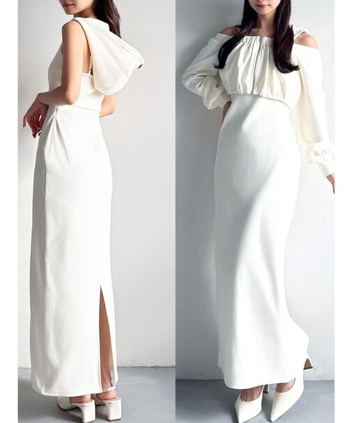 アンサンブルフーディワンピース