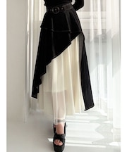 チュールボリュームスカート