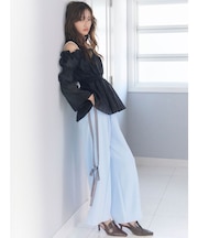 【FILA】サイドラインリボンパンツ