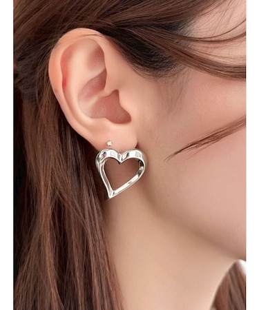 メタルハートピアス