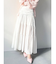 ティアードコットンロングスカート