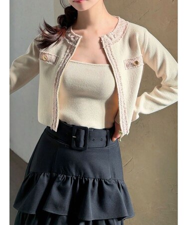 ツイードデザインアンサンブル