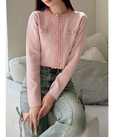 ツイードデザインアンサンブル