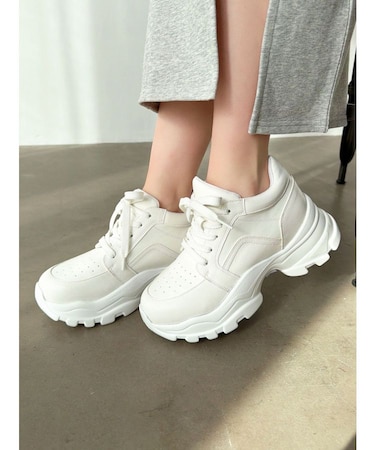 厚底スニーカー