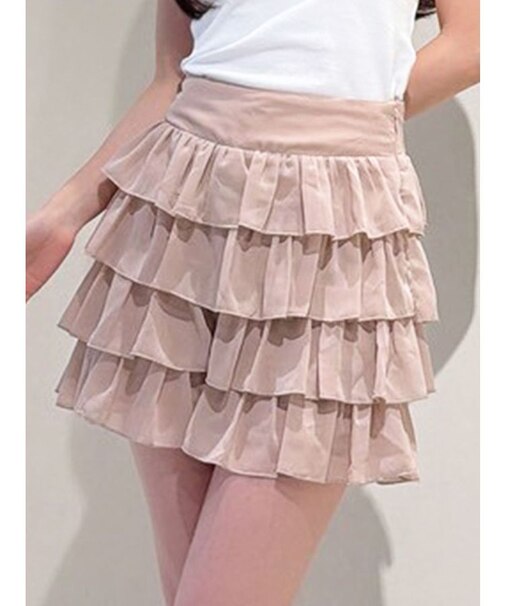 フリルショートパンツ【セットアップ着用可能】