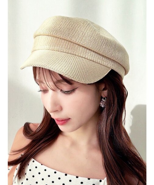 ラフィアライクキャスケット