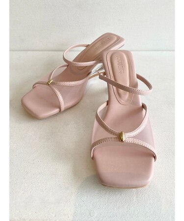 ゴールドポイントメッシュサンダル