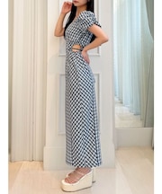 サイドオープンタイトワンピース