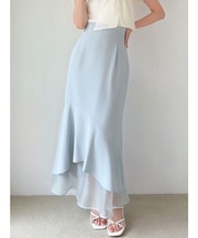 【WEB限定】シアードッキングマーメイドスカート