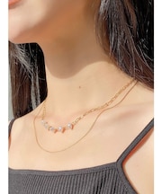 バロックパールチェーンネックレス