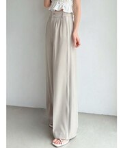 サイドラインセミワイドパンツ