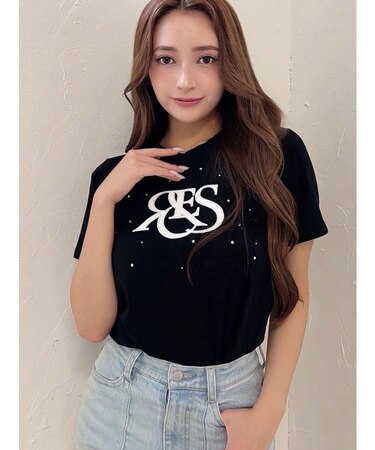 ポイントロゴデザインTシャツ