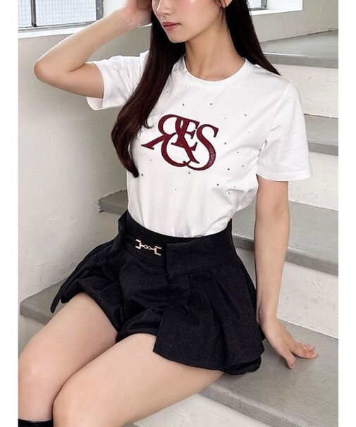 ポイントロゴデザインTシャツ