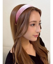 ベーシックベロアカチューシャ