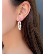 パールフープピアス