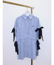 ウエストリボンチュニックシャツ