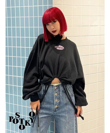 【Something ×PosTokyo】Drost hem Tops
