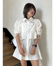 ビスチェセットチュニックシャツ【セットアイテム】