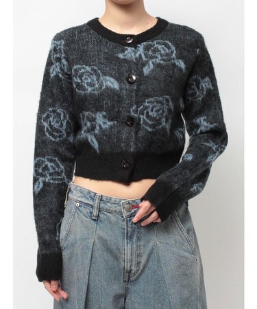 2WAYパターンショートカーデ