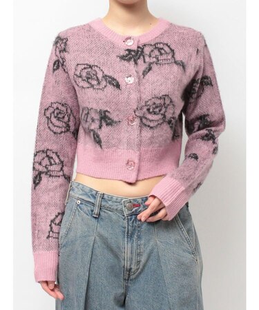 2WAYパターンショートカーデ